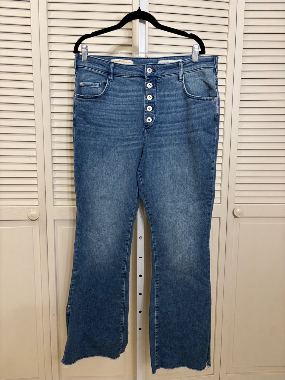Anthropologie Pilcro High Rise Skinny Bootcut Stretch Jeans Size 33